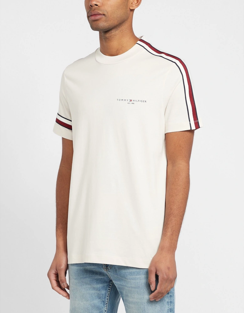 Mens Global Stripe T-Shirt