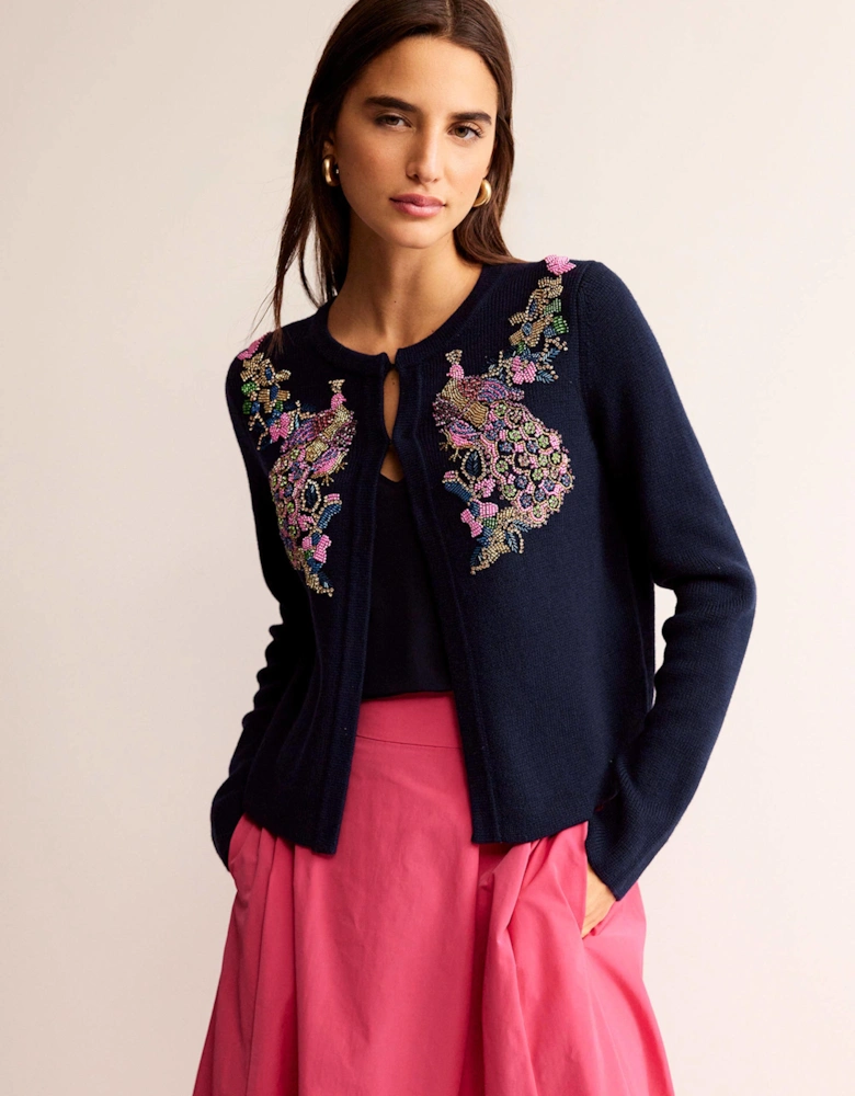 Embellished Knitted Jacket