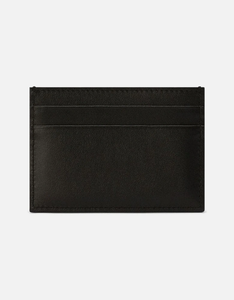 Embossed Plaque Card Case Black