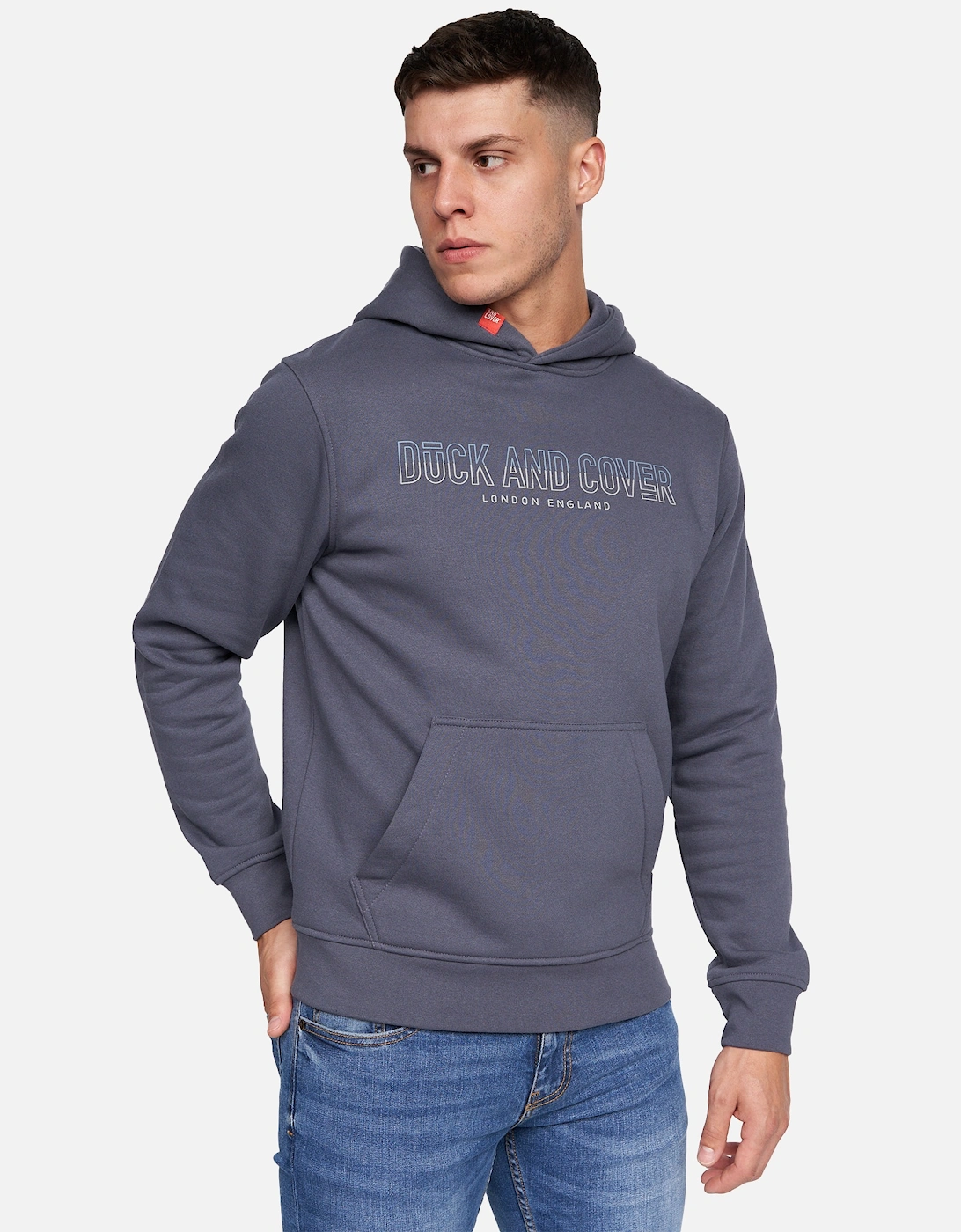 Duck and Cover Mens Gremter Hoodie, 6 of 5