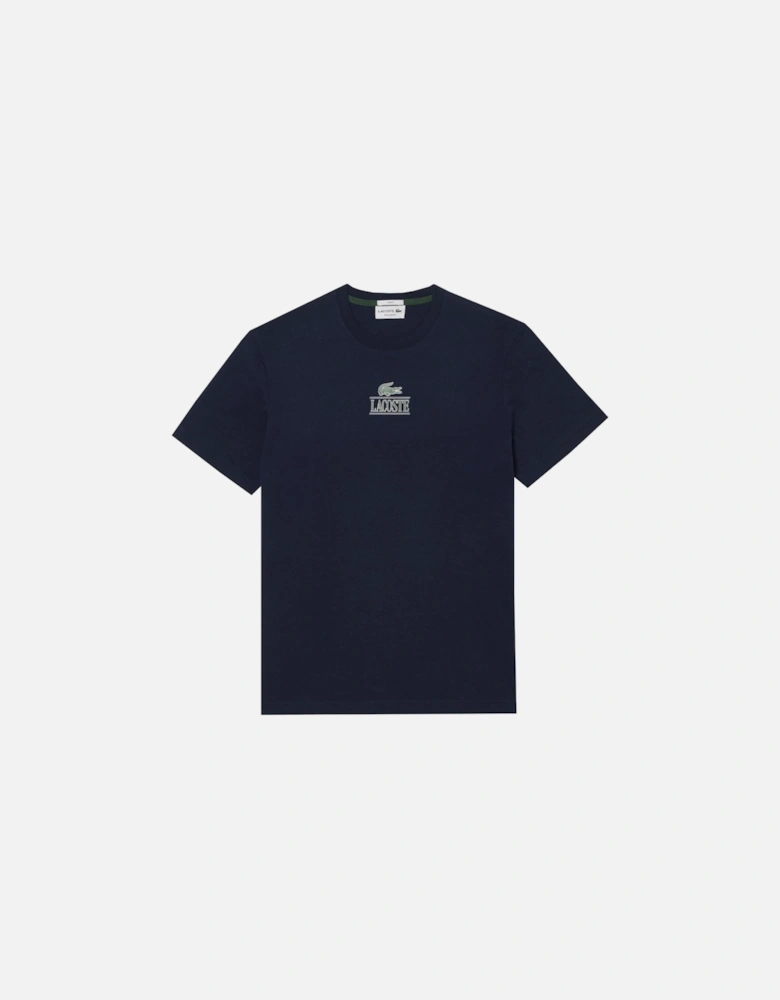 Men's Navy Blue Regular Fit t-shirt