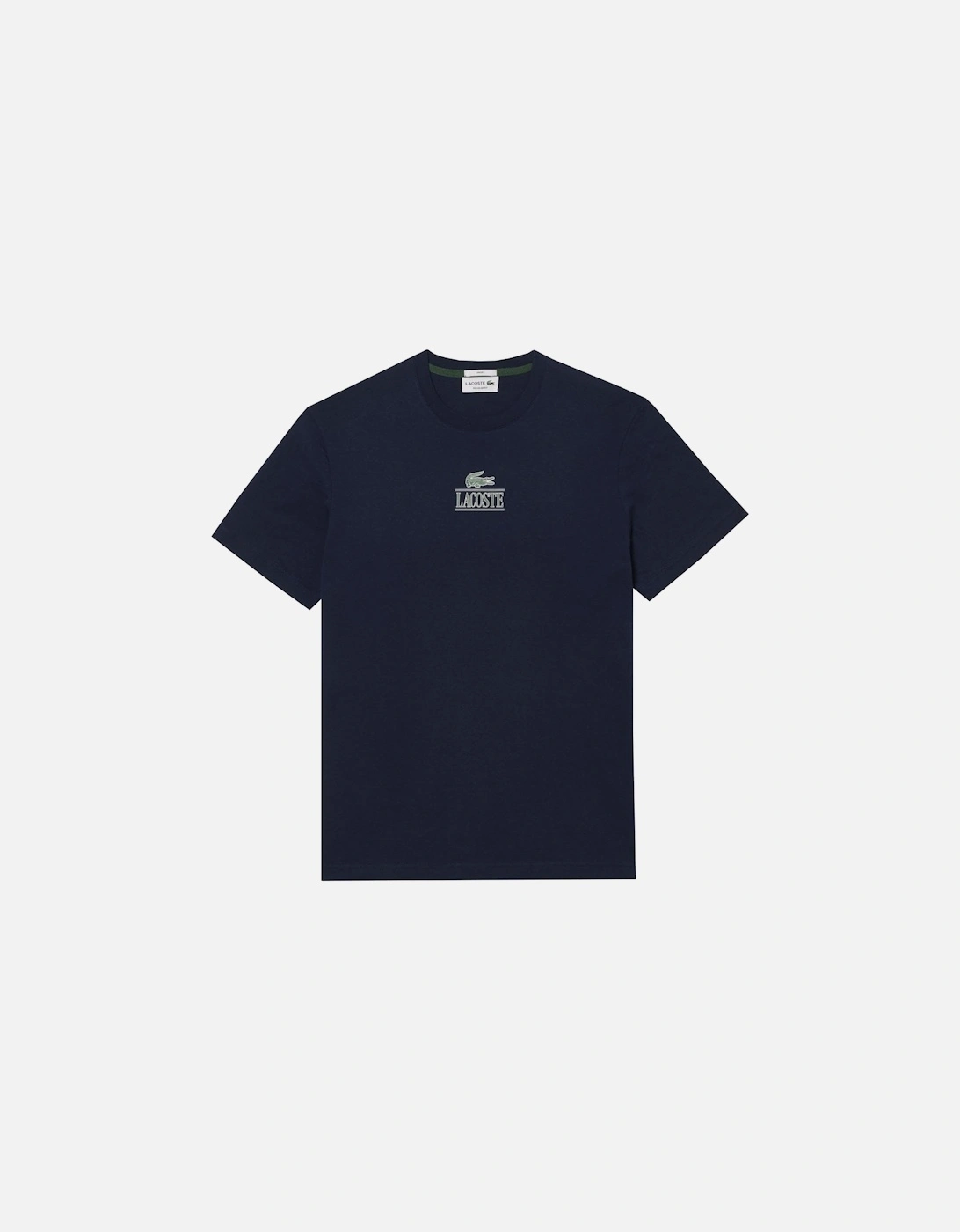 Men's Navy Blue Regular Fit t-shirt, 4 of 3