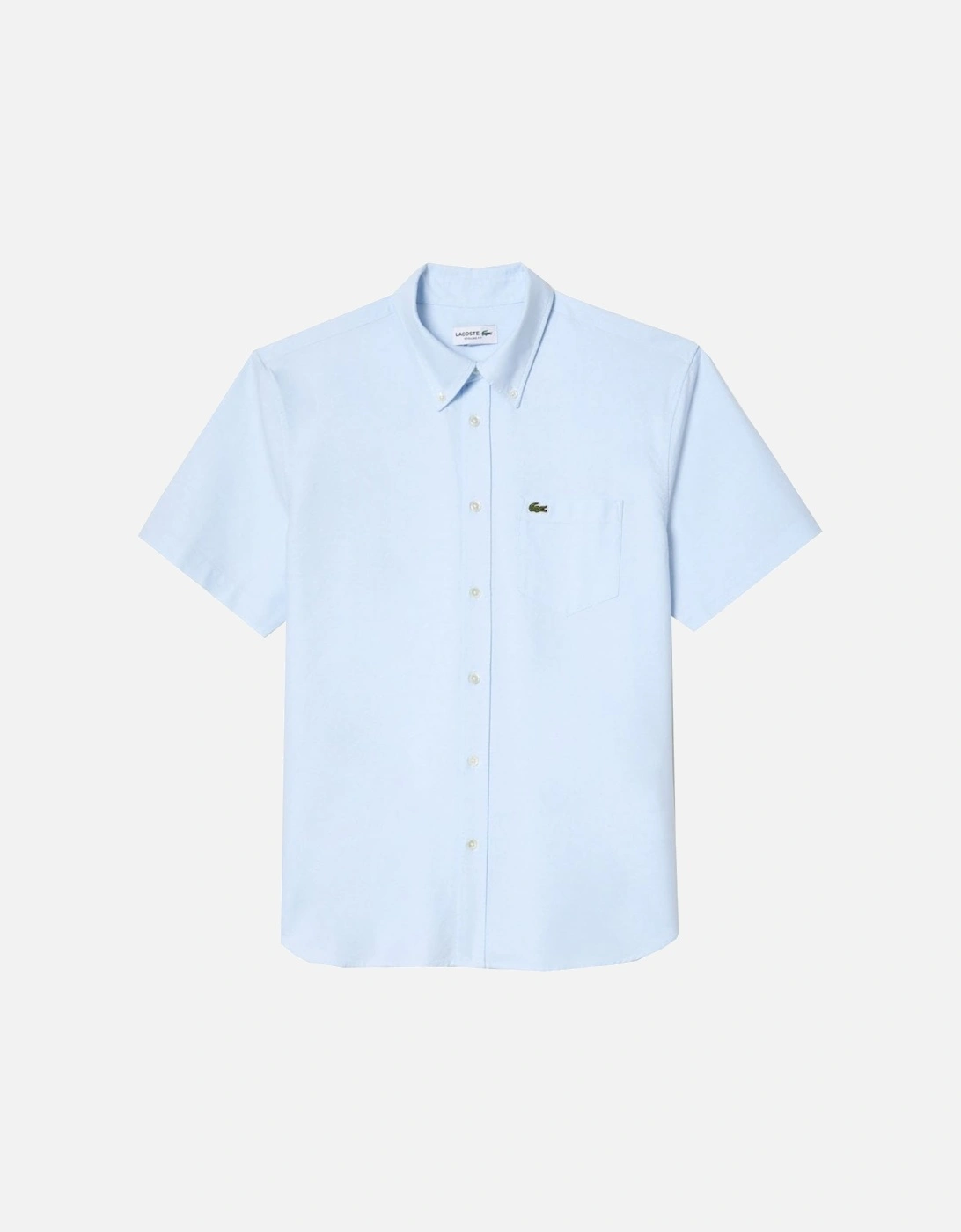 Men's Light Blue Short Sleeved Shirt, 3 of 2