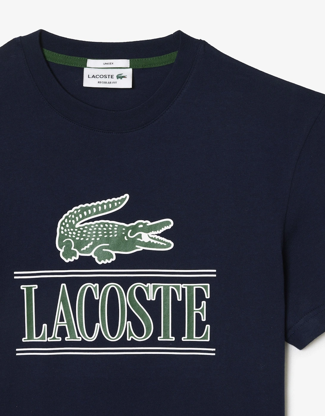 Men's Regular Fit Crocodile Logo t-shirt