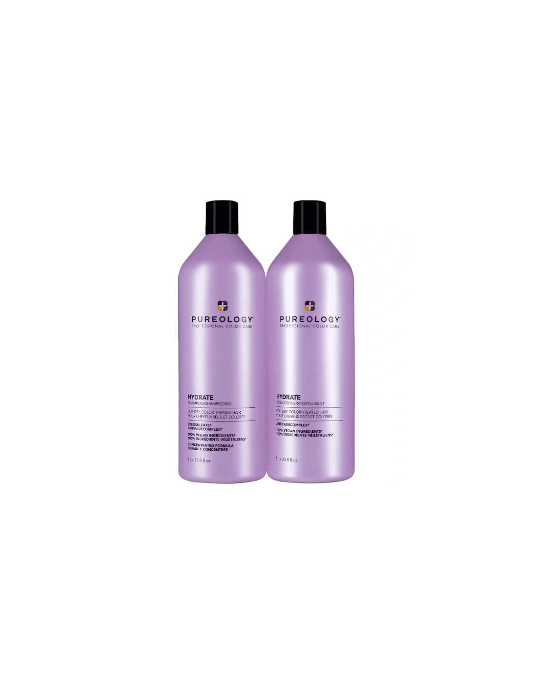 Hydrate Shampoo and Conditioner Moisturising Supersize Bundle for Dry Hair, Sulphate Free for a Gentle Cleanse, 2 of 1