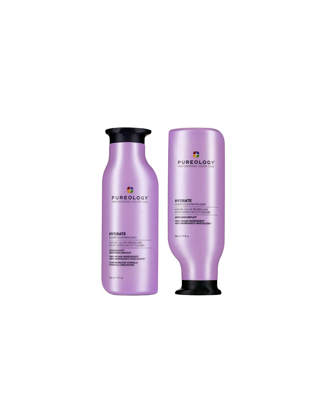 Hydrate Shampoo and Conditioner Moisturising Bundle for Dry Hair, Sulphate Free for a Gentle Cleanse - Pureology, 2 of 1