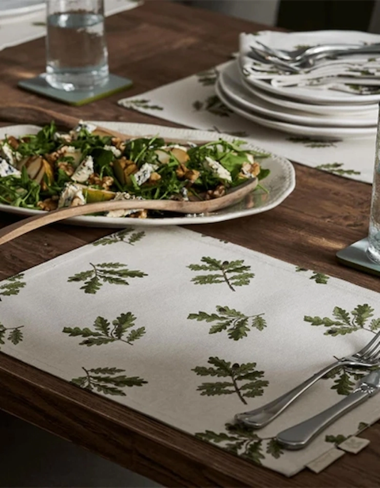 Acorn & Oak Leaves Fabric Placemat (Set of 2)