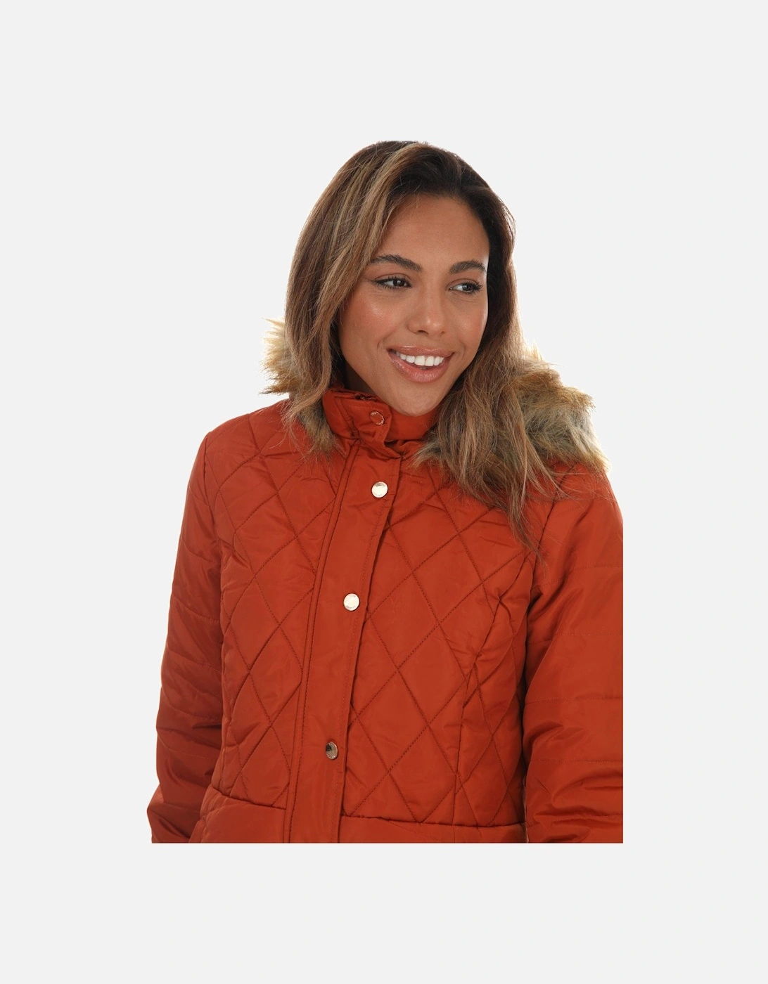 Womens Padded Parka Jacket