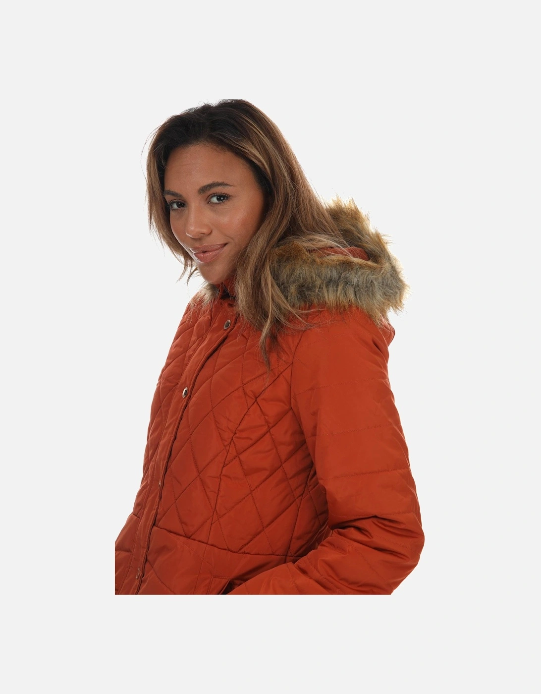 Womens Padded Parka Jacket