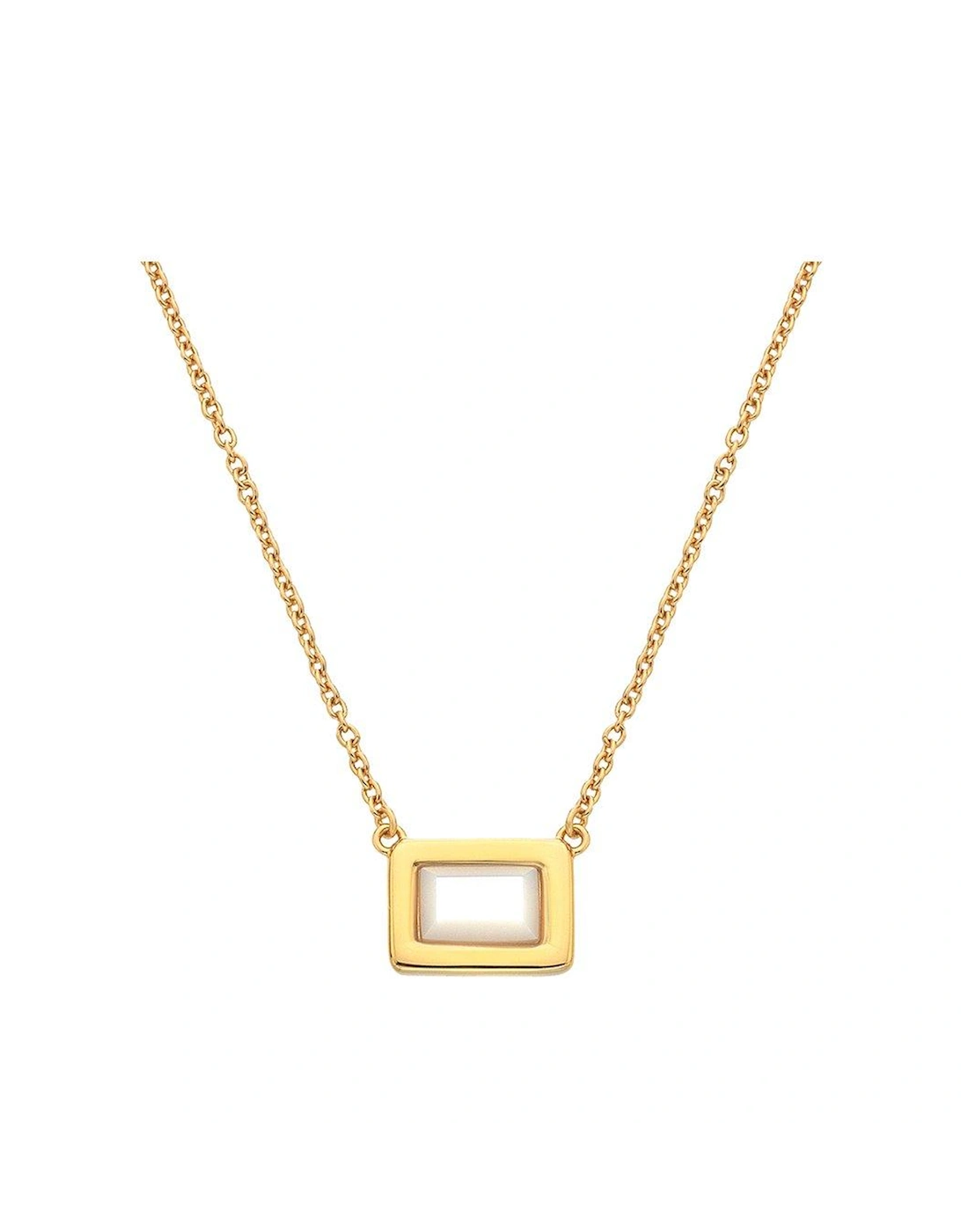 HDXGEM Rectangle Necklace - Mother of Pearl, 3 of 2
