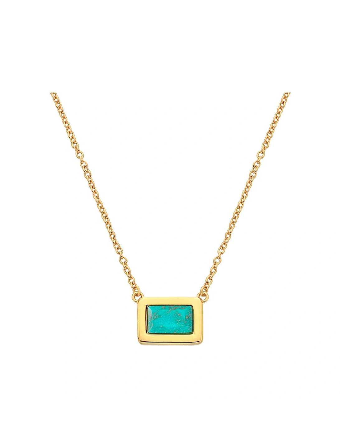 HDXGEM Rectangle Necklace - Turquoise, 3 of 2