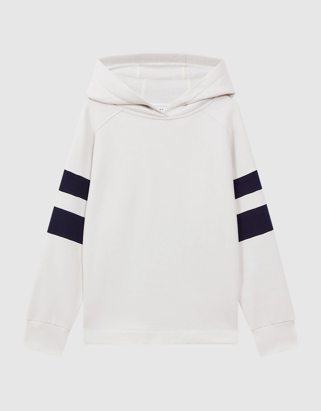 Cotton Blend Striped Hoodie, 2 of 1