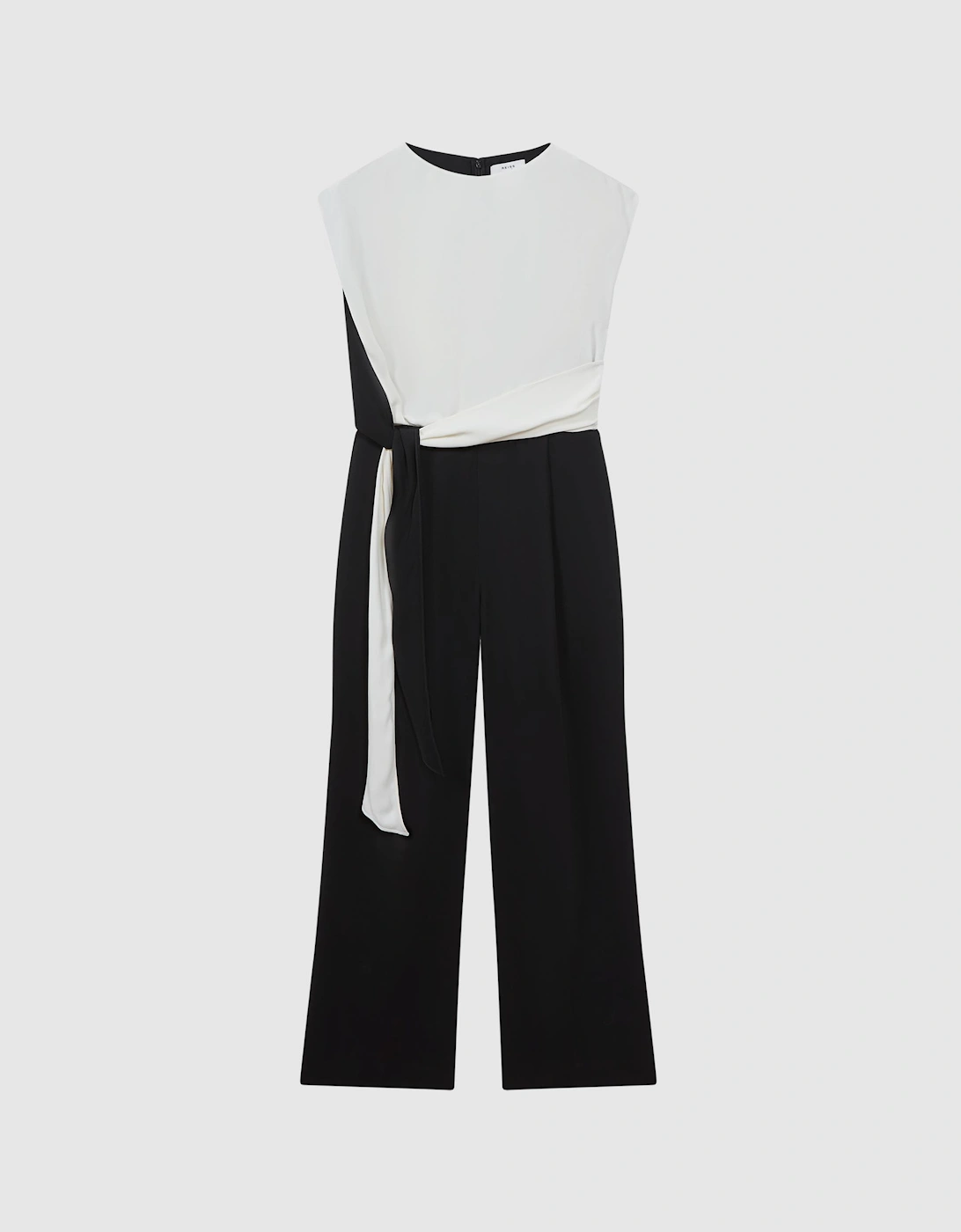 Fitted Colourblock Wide Leg Jumpsuit, 2 of 1