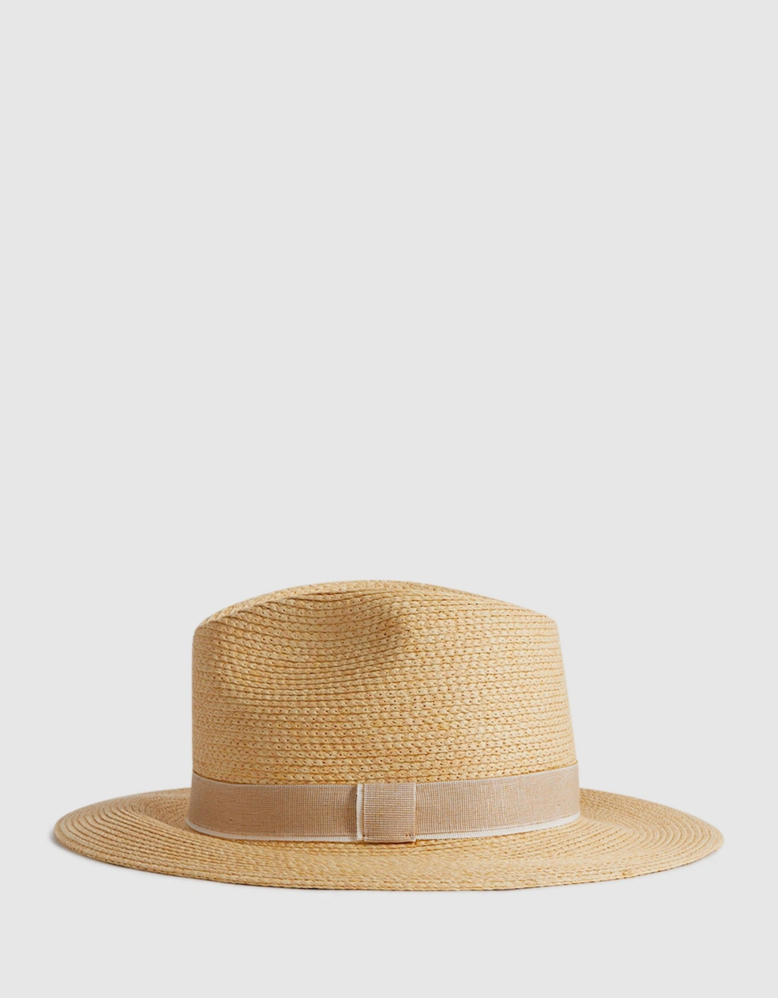 Raffia Short Brim Sun Hat, 2 of 1