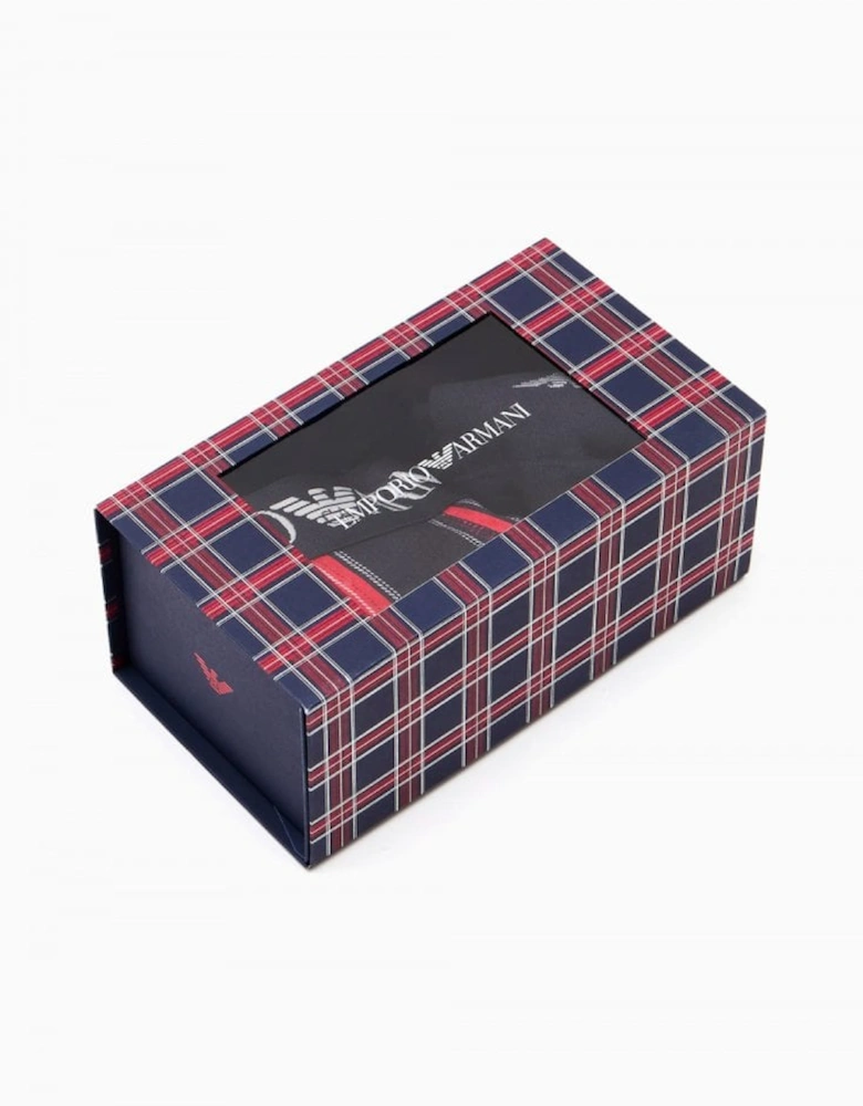 Gift Box Trunk And Socks Ltd Edt Scozzese/marine
