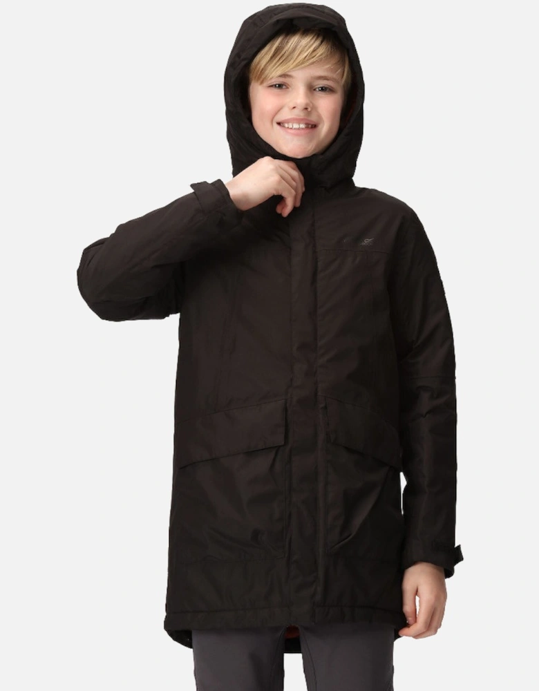 Boys Farbank Waterproof Breathable Parka Jacket