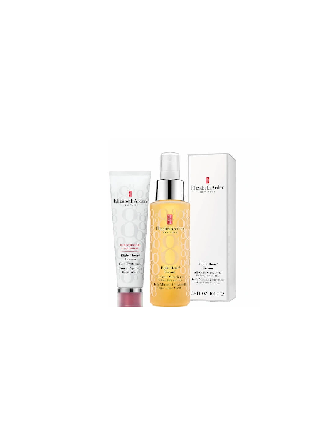 Eight Hour Skin Protectant and All-Over Miracle Oil Set, 2 of 1