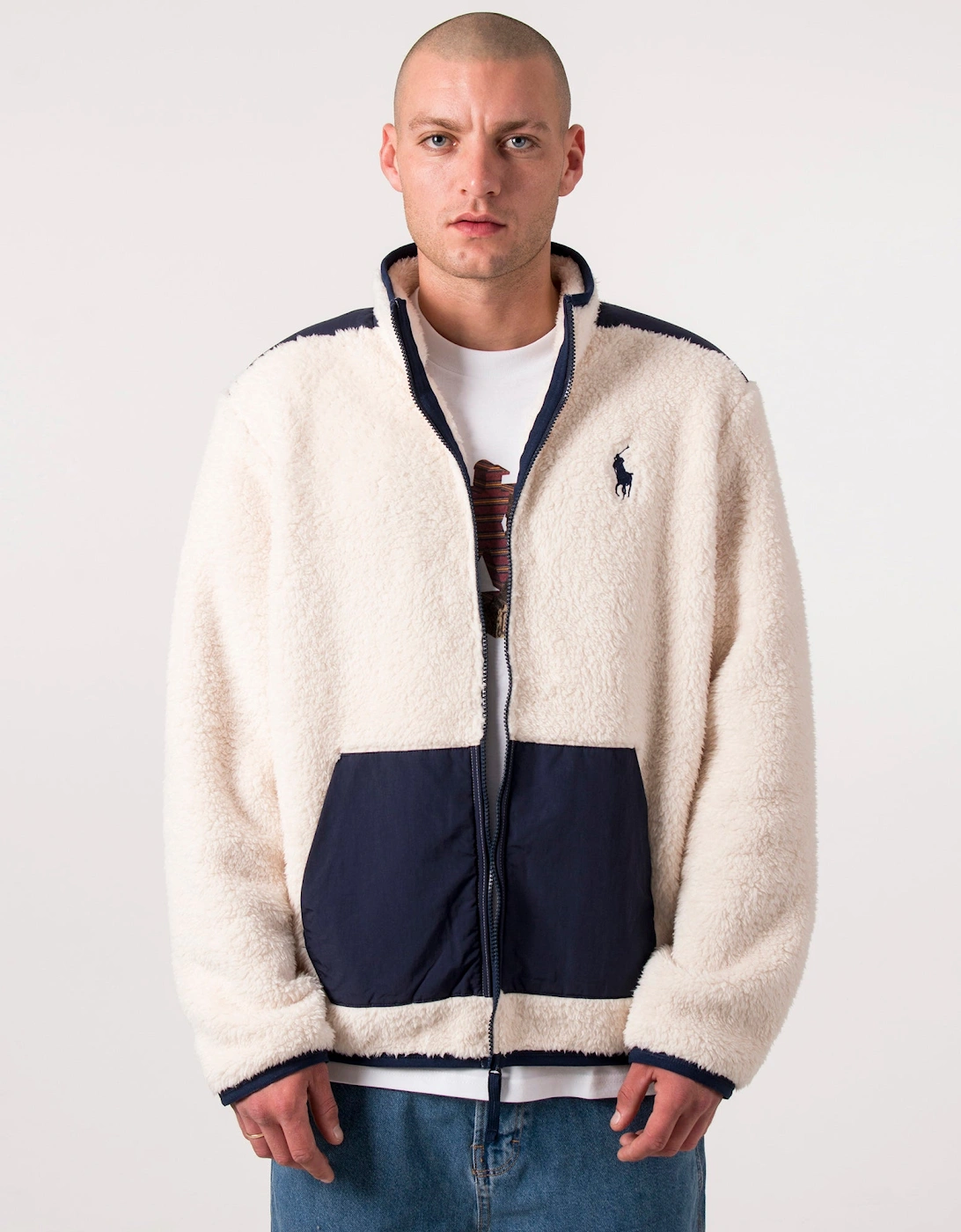 Hybrid Zip Fleece Jacket, 5 of 4