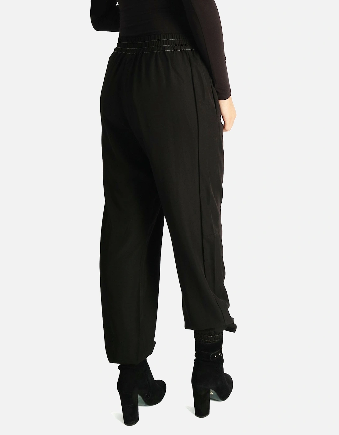 Rosita Cuffed Black Trouser