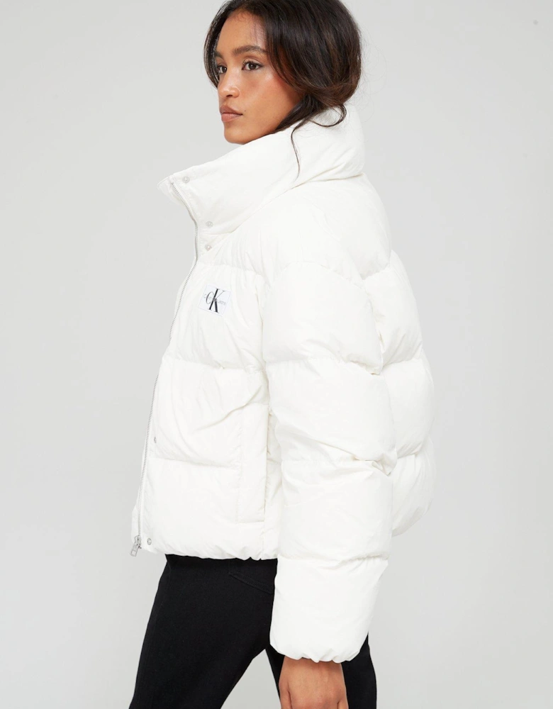 Soft Touch Down Padded Jacket - White