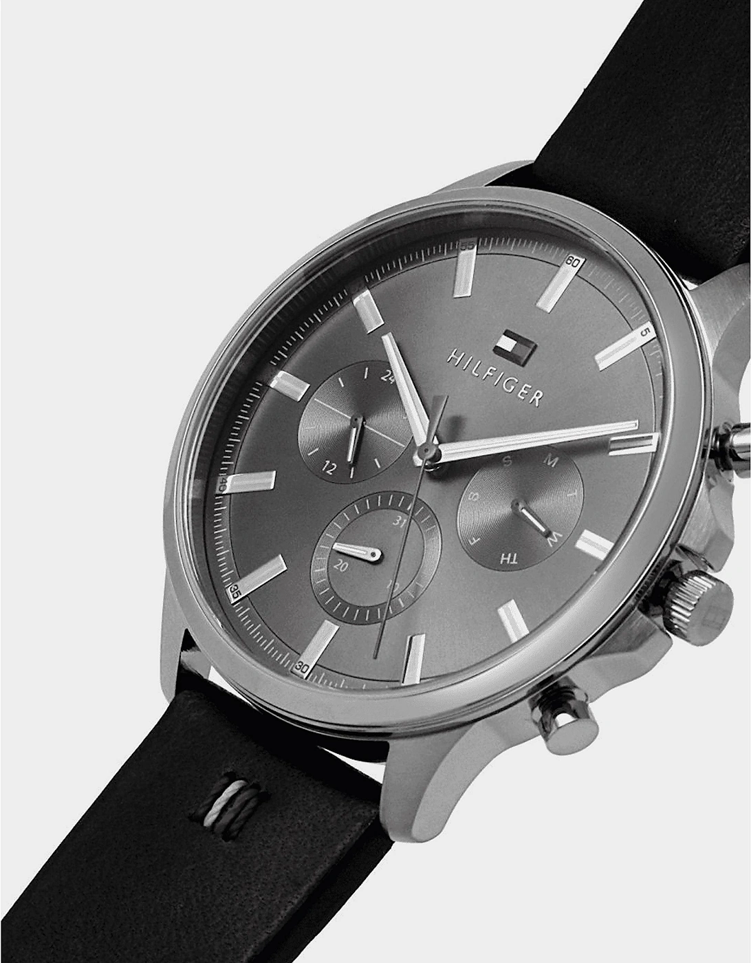 Mens Ryder Leather Strap Watch