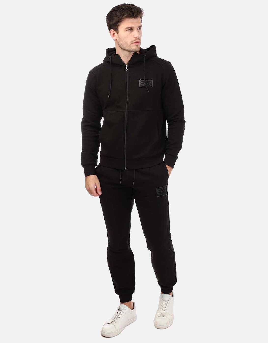 Mens Core ID Cotton-Blend Tracksuit, 6 of 5