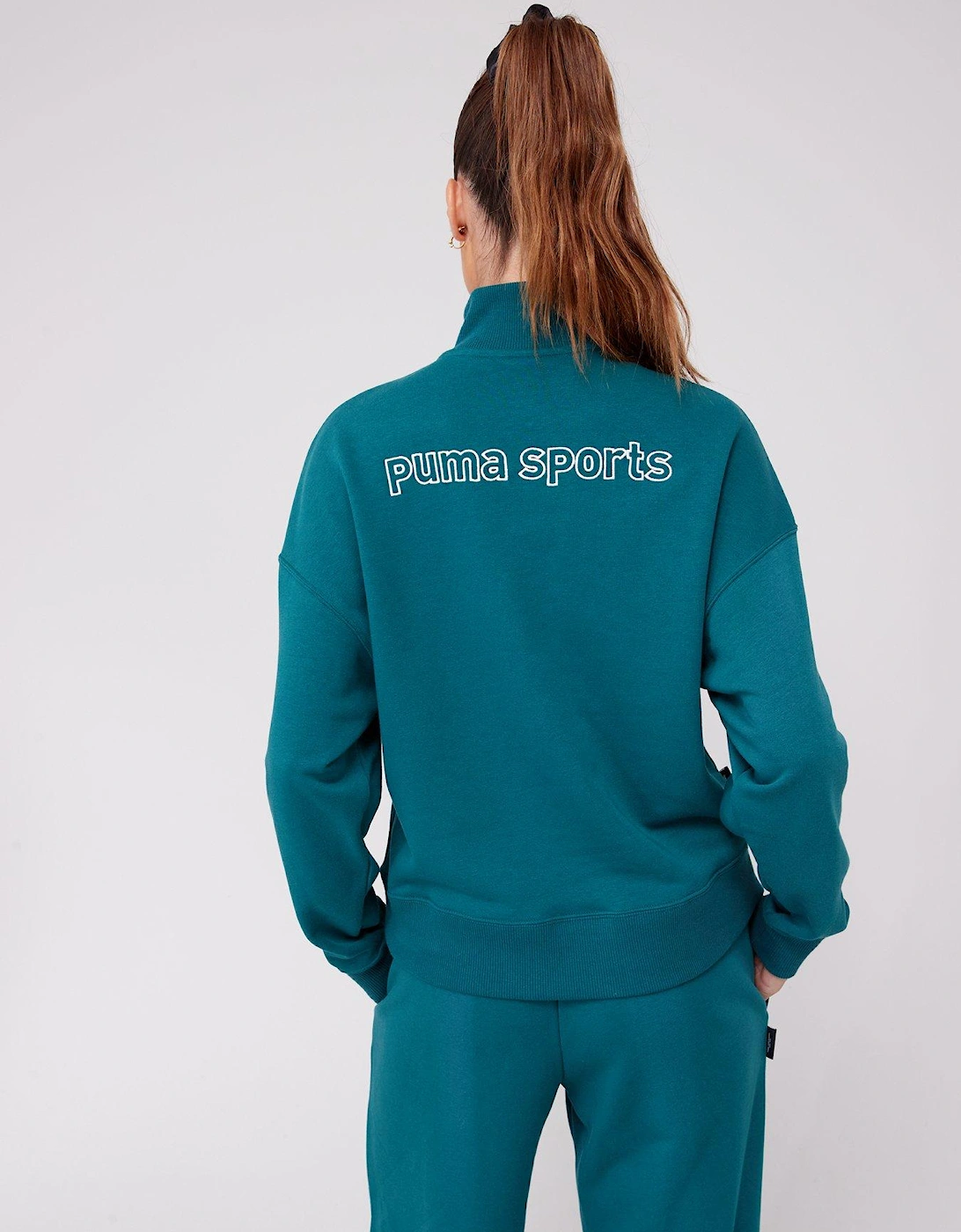 Team Half-Zip - Dark Green