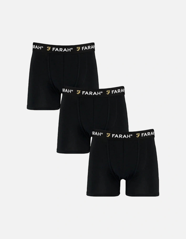 3 Pack Mens Saginaw Boxer Shorts - Assorted