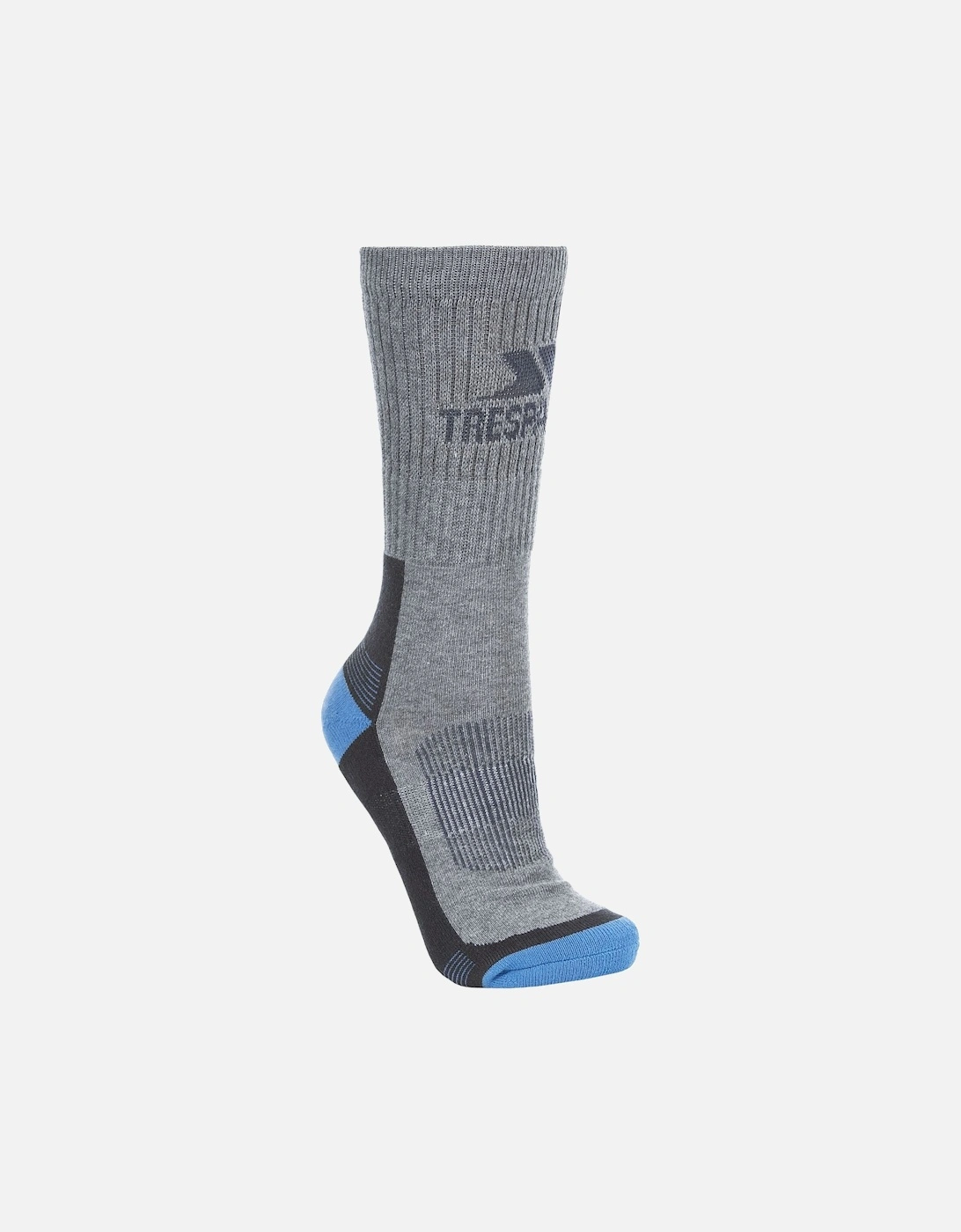 Mens Deeper Cushioned Walking Socks - Grey, 3 of 2