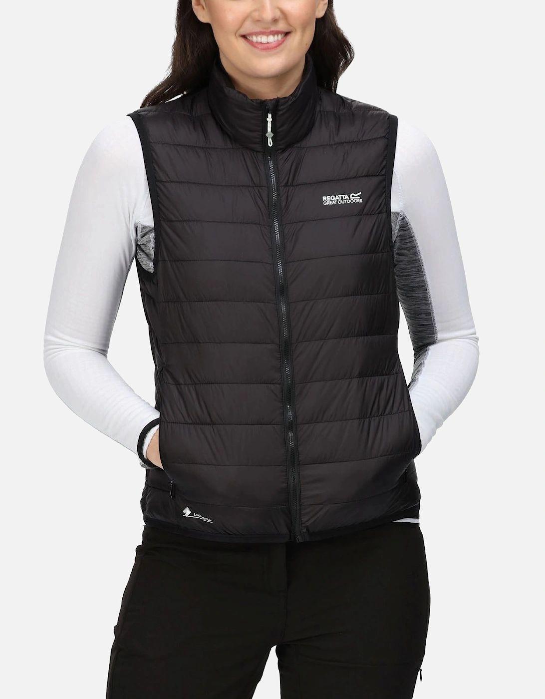 Womens Hillpack Quilted Bodywarmer Gilet, 12 of 11