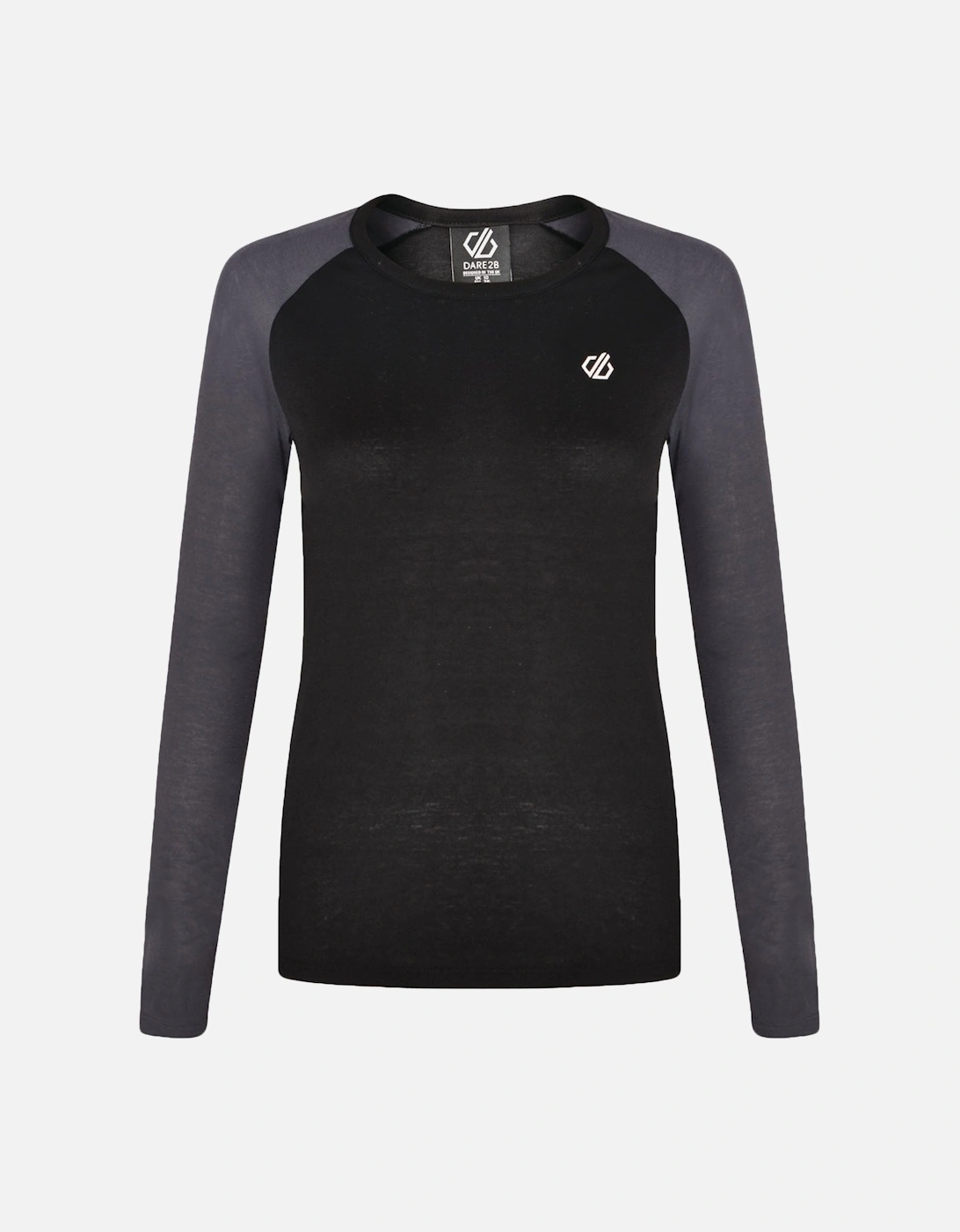 Womens Exchange II Thermal Long Sleeve Baselayer - Black Ebony, 3 of 2