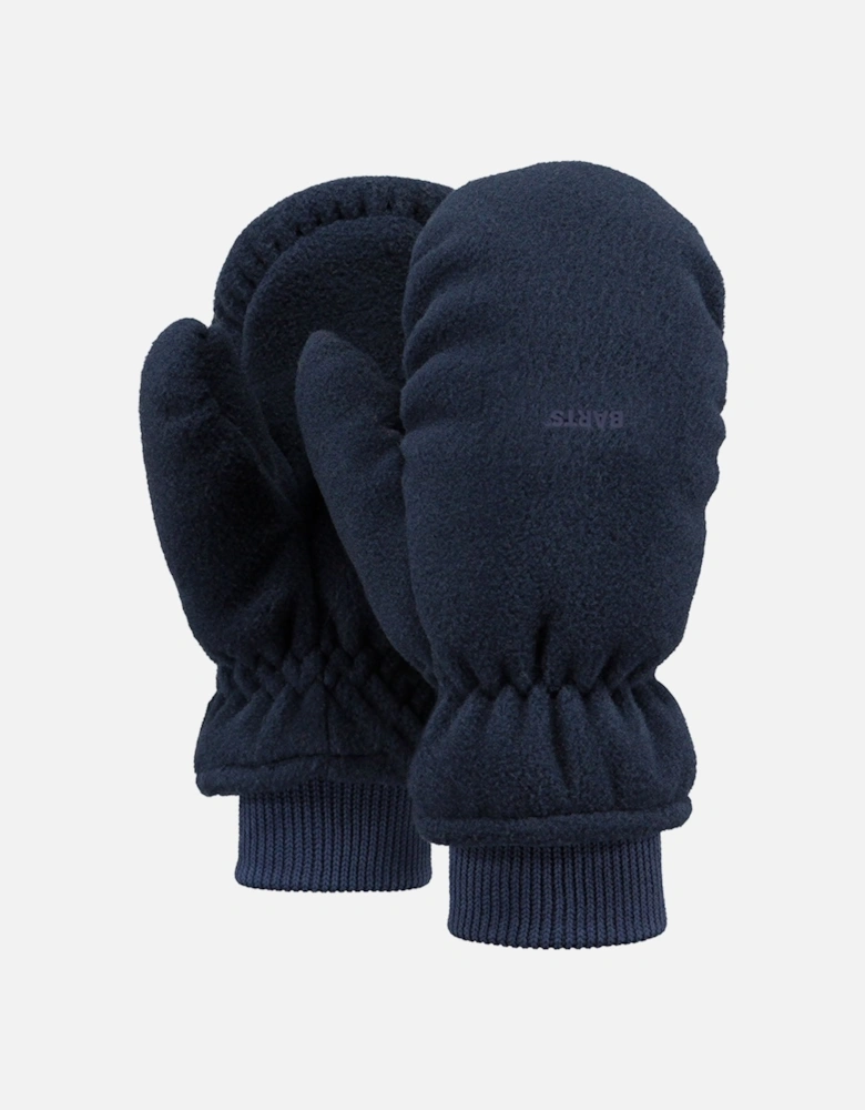 Kids Childrens Fleece Elasticated Cuff Mittens