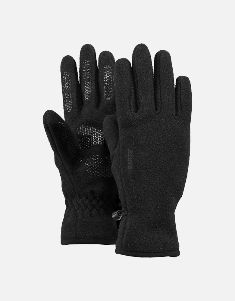 Kids Childrens Fleece Palm Grip Elasticated Gloves