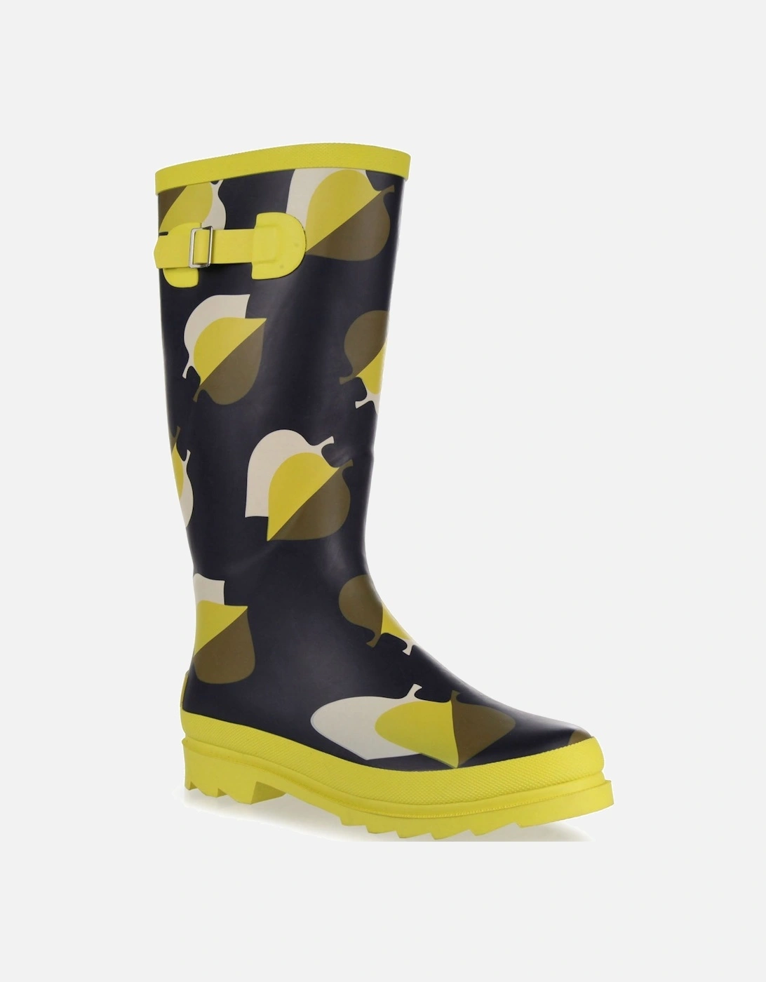 Womens Orla Kiely Cosy High Floral Wellies, 2 of 1