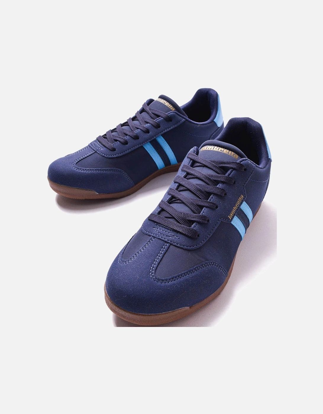 Mens Tackle Retro Trainers Shoes