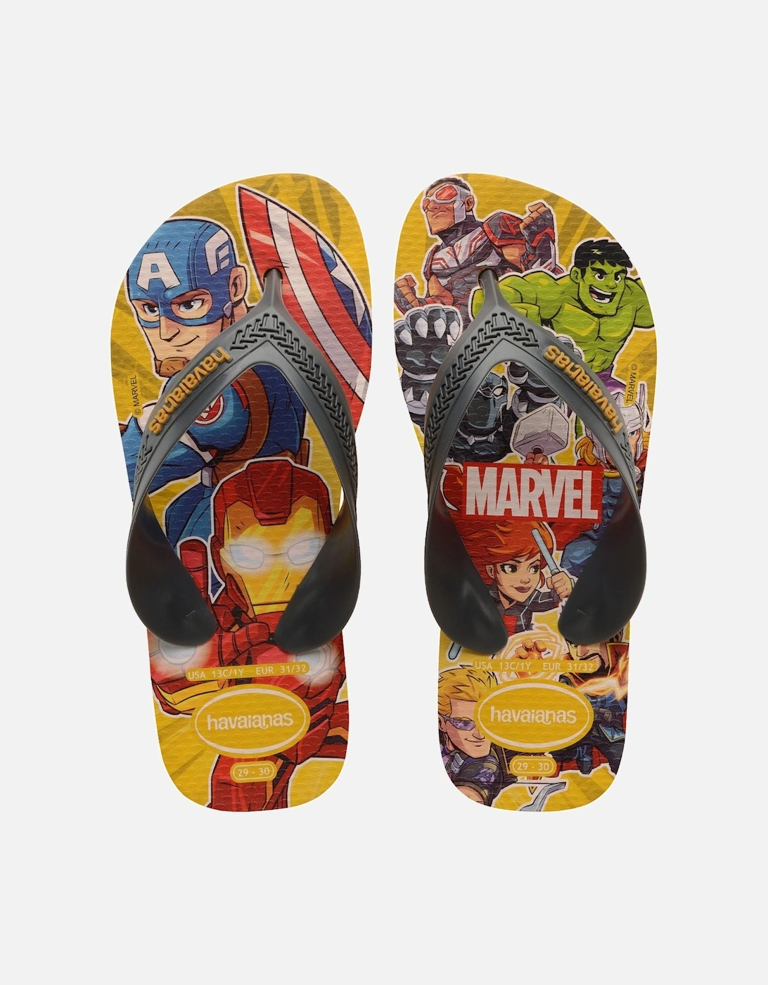 Kids Max Marvel Superhero Sandals Flip Flops - Multi, 3 of 2