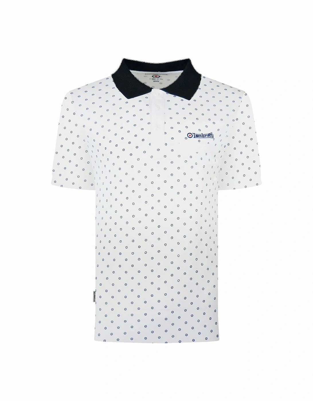 Mens Target AOP Premium Short Sleeve Polo Shirt