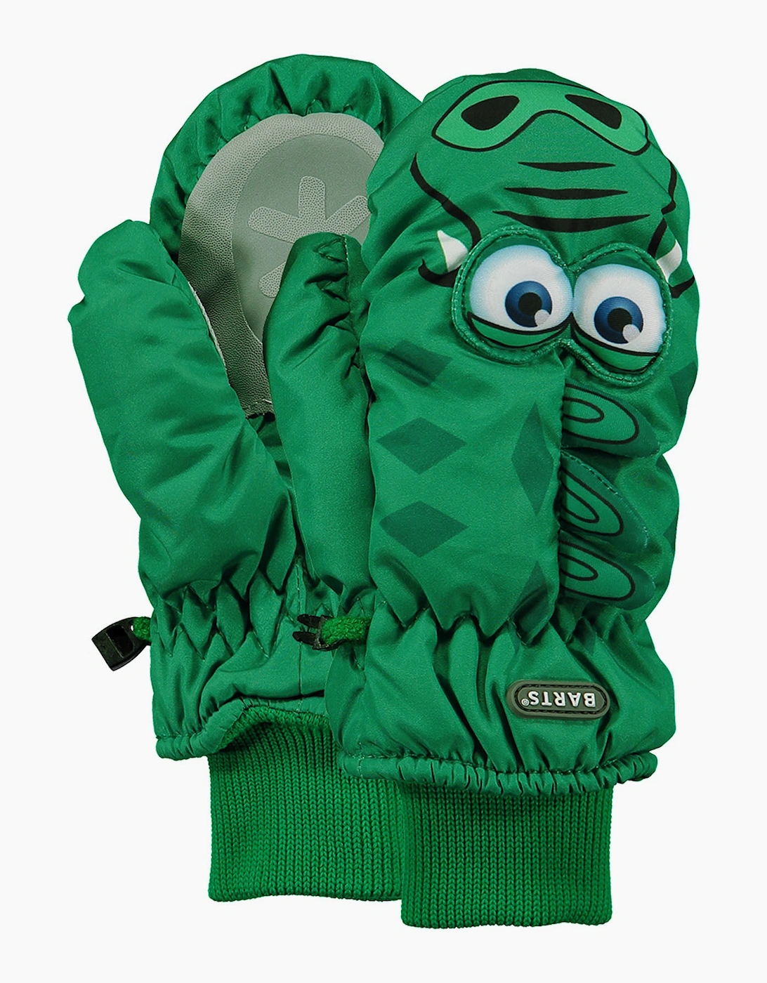 Barts Unisex Green Nylon 3D Waterproof Gloves - Size 2 - 3 Yrs Kids