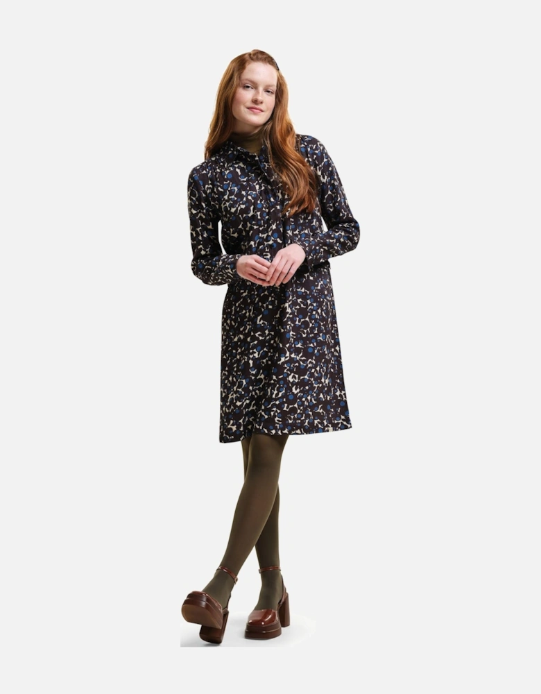 Womens Orla Kiely Printed Button Down Midi Dress