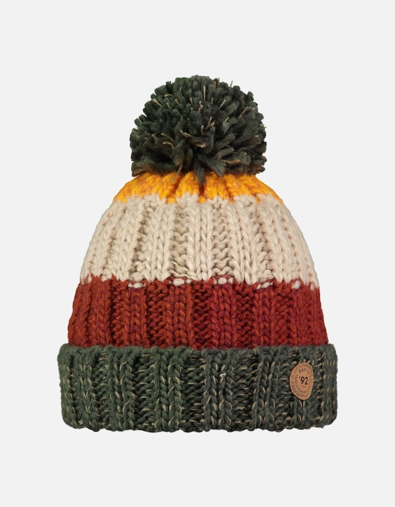 Kids Wilhelm Chunky Cable Knit Bobble Hat