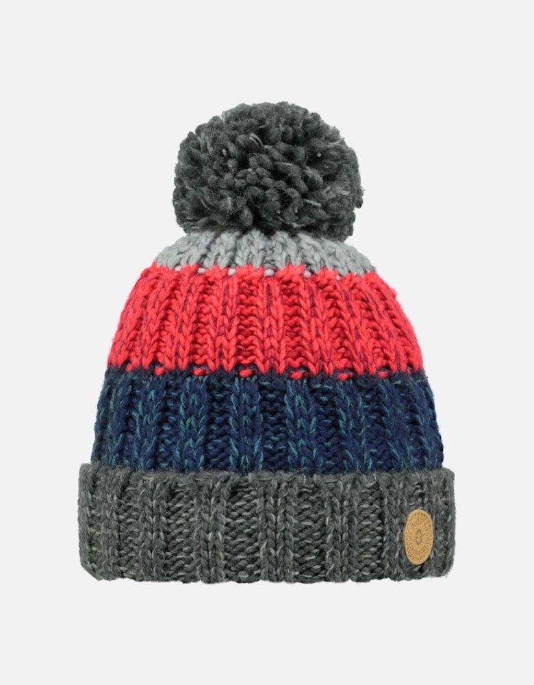 Kids Wilhelm Chunky Cable Knit Bobble Hat