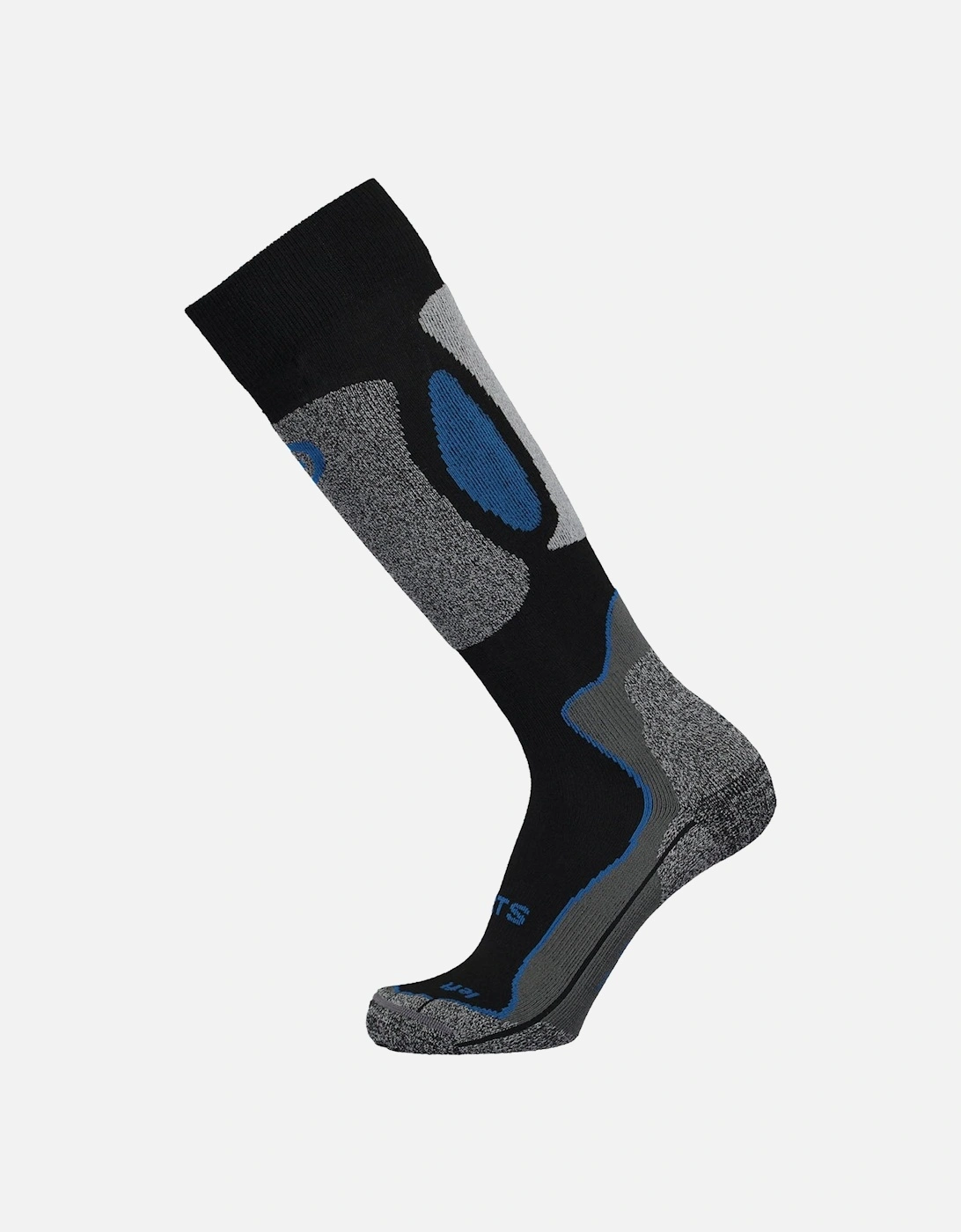 Mens Advanced Ski One Moisture Wicking Skiing Socks, 2 of 1