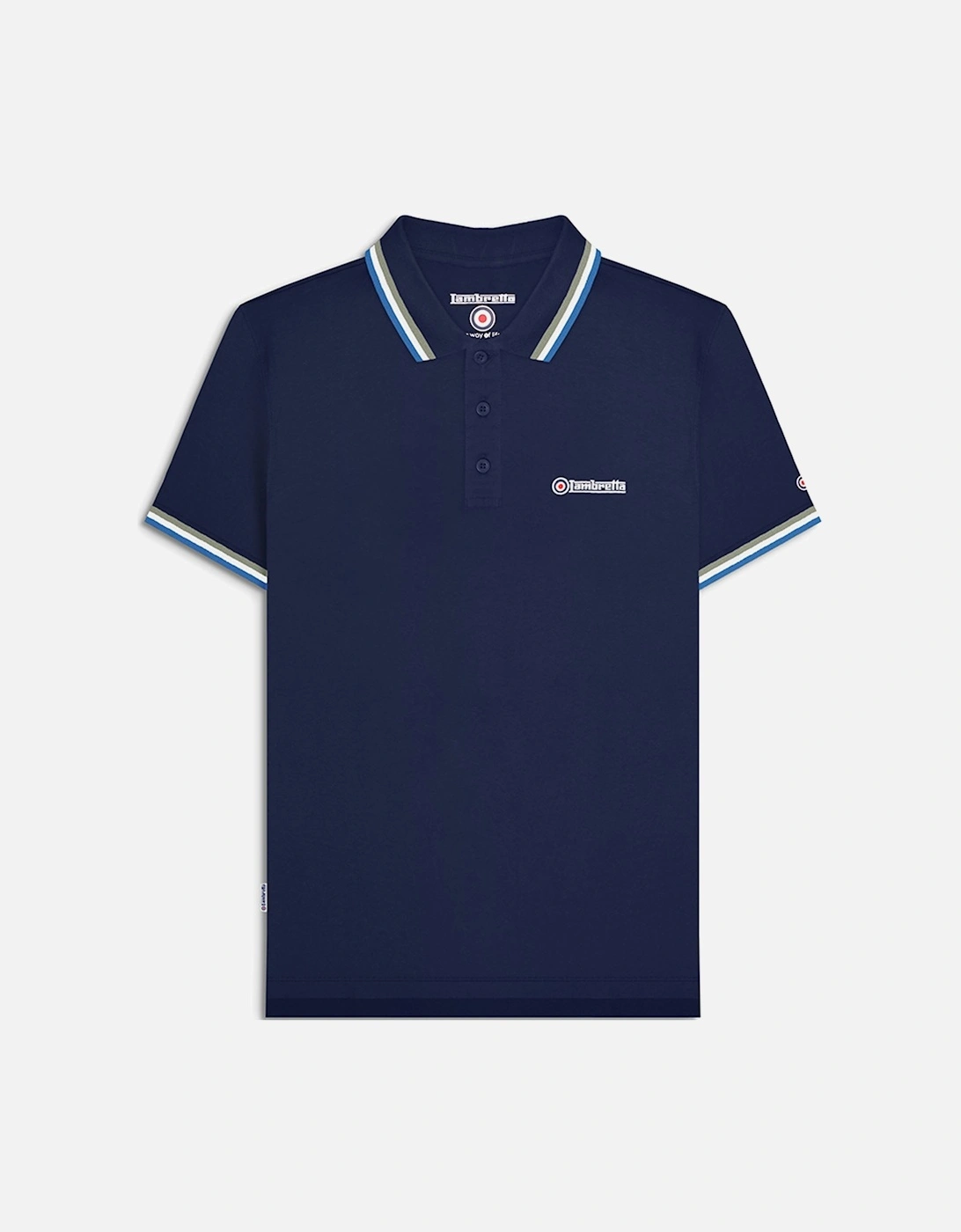 Mens Triple Tipped Polo Shirt