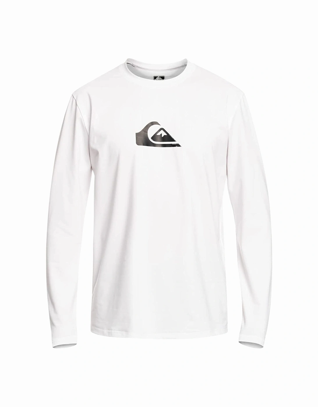 Mens Solid Streak Long Sleeve UPF 50 Surf Top