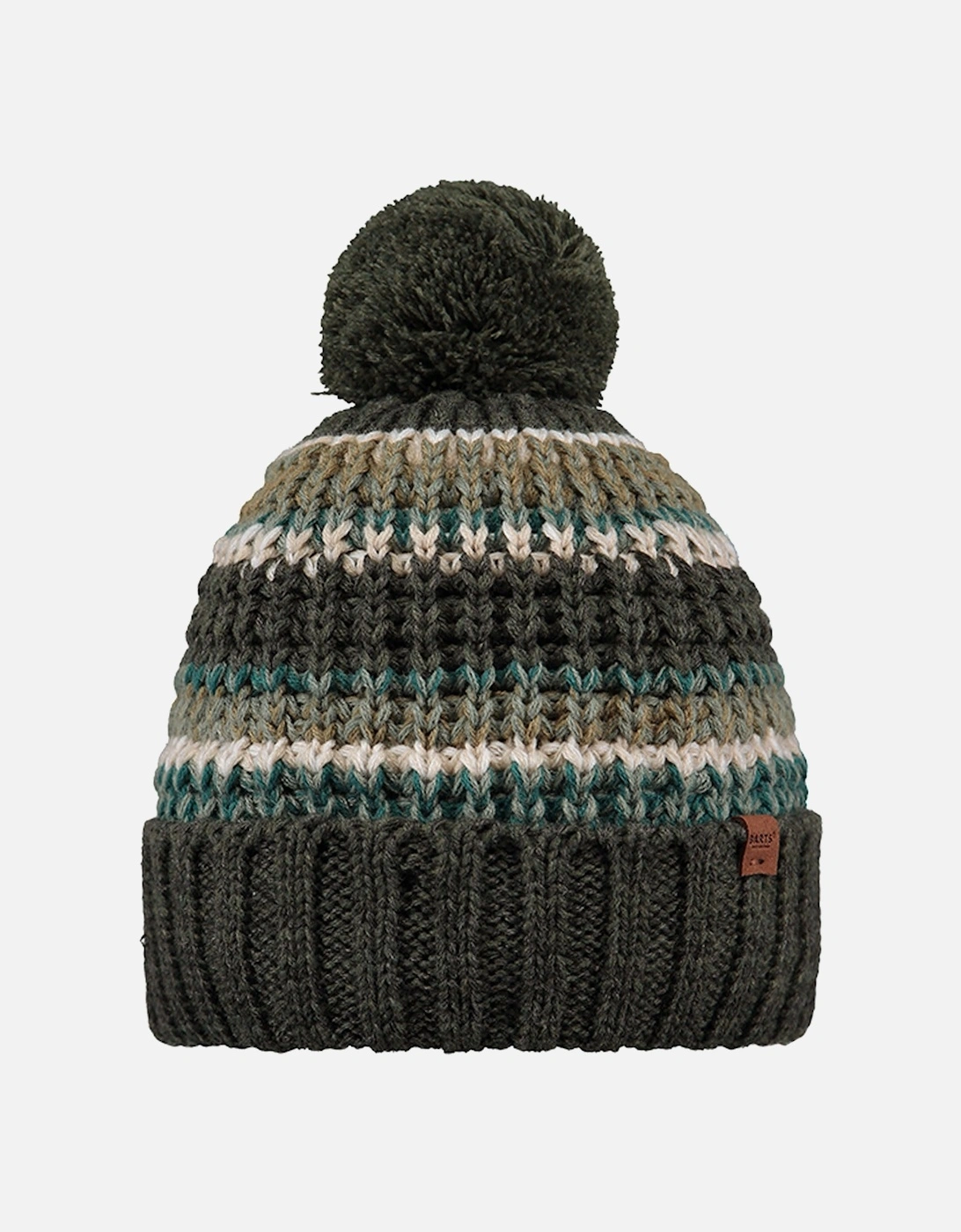 Mens Goser Pom Pom Mixed Knit Bobble Hat, 2 of 1