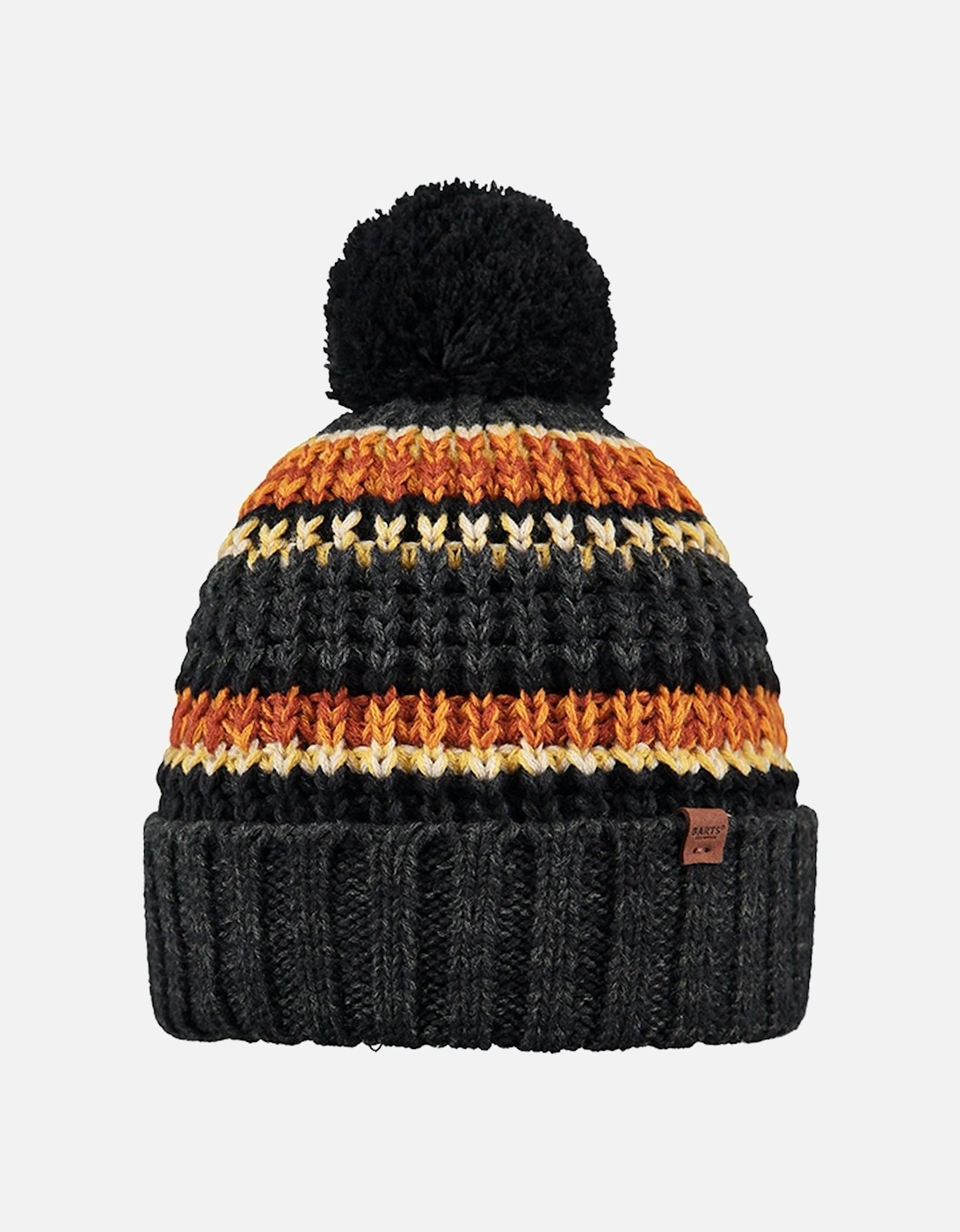 Mens Goser Pom Pom Mixed Knit Bobble Hat, 2 of 1