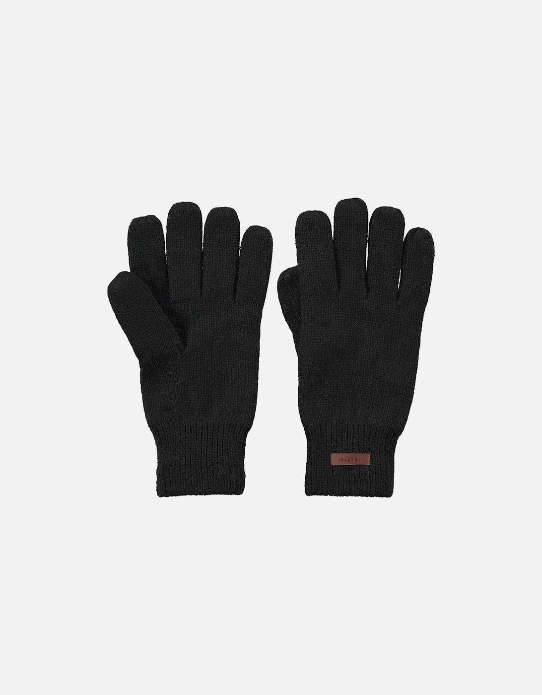 Mens Haakkon Wool Fleece Lined Ribbed Cuff Gloves