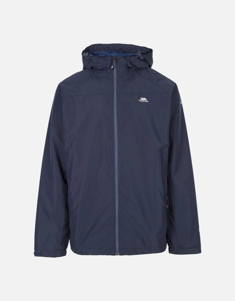 Mens Tarrant Tres-Tex Hooded Waterproof Walking Jacket - Navy