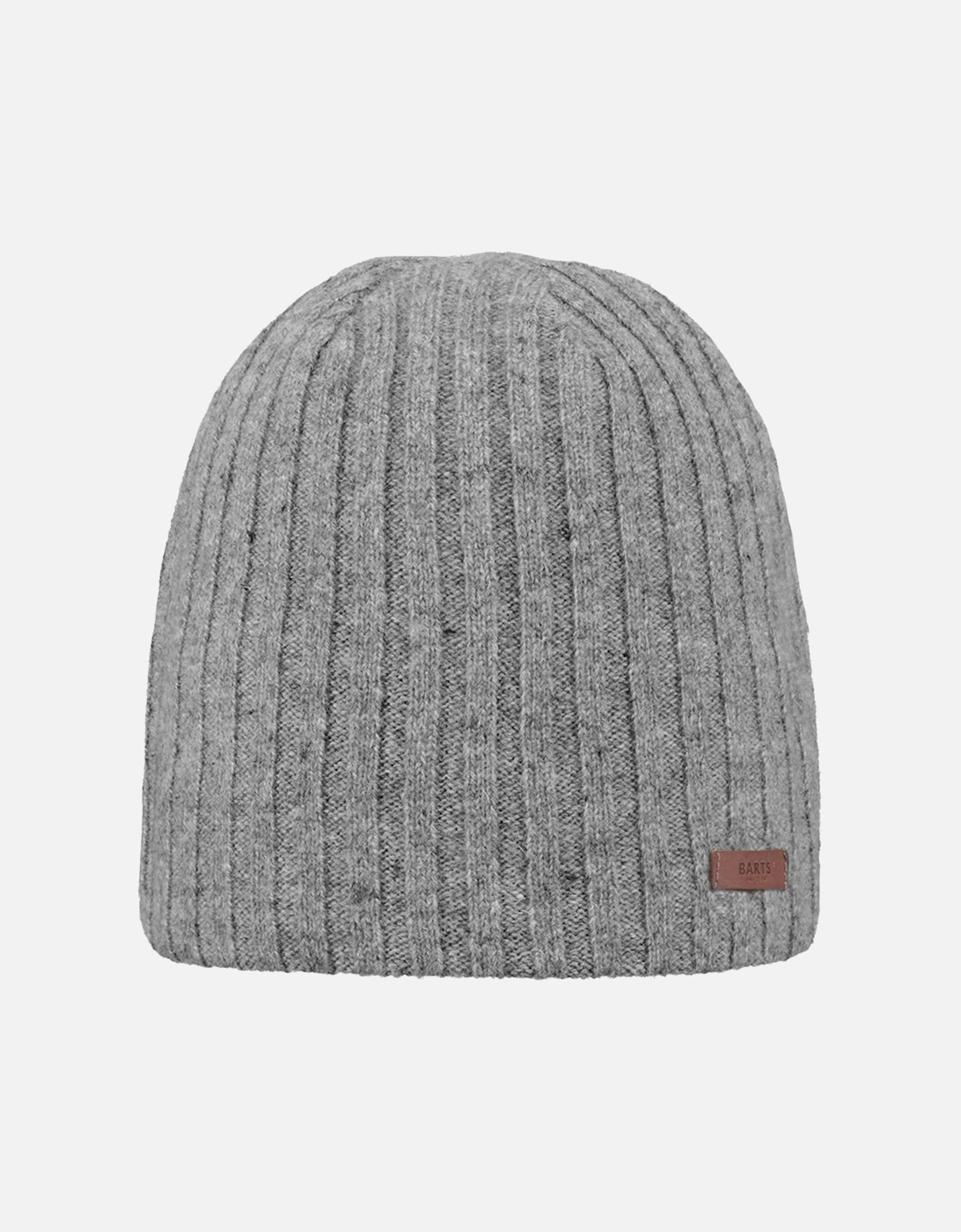 Barts Unisex Grey Haakon Lambswool Knit Hat By - Image 4