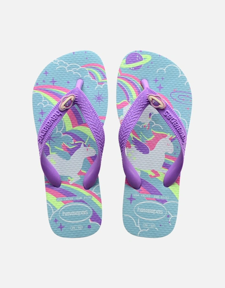 Kids Fantasy Flip Flops